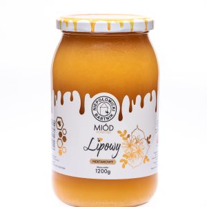 Miód LIPOWY KREMOWANY SKRYSTALIZOWANY polski świeży pyszny prawdziwy 1.2kg